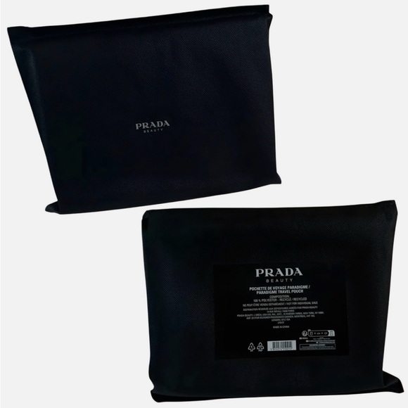 Prada paradigme Green organizer toiletry bag cosmetic pouch - Picture 7 of 7